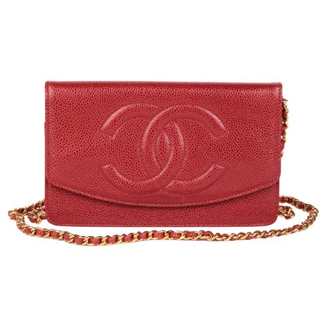 chanel red wallet on chain|chanel timeless wallet on chain.